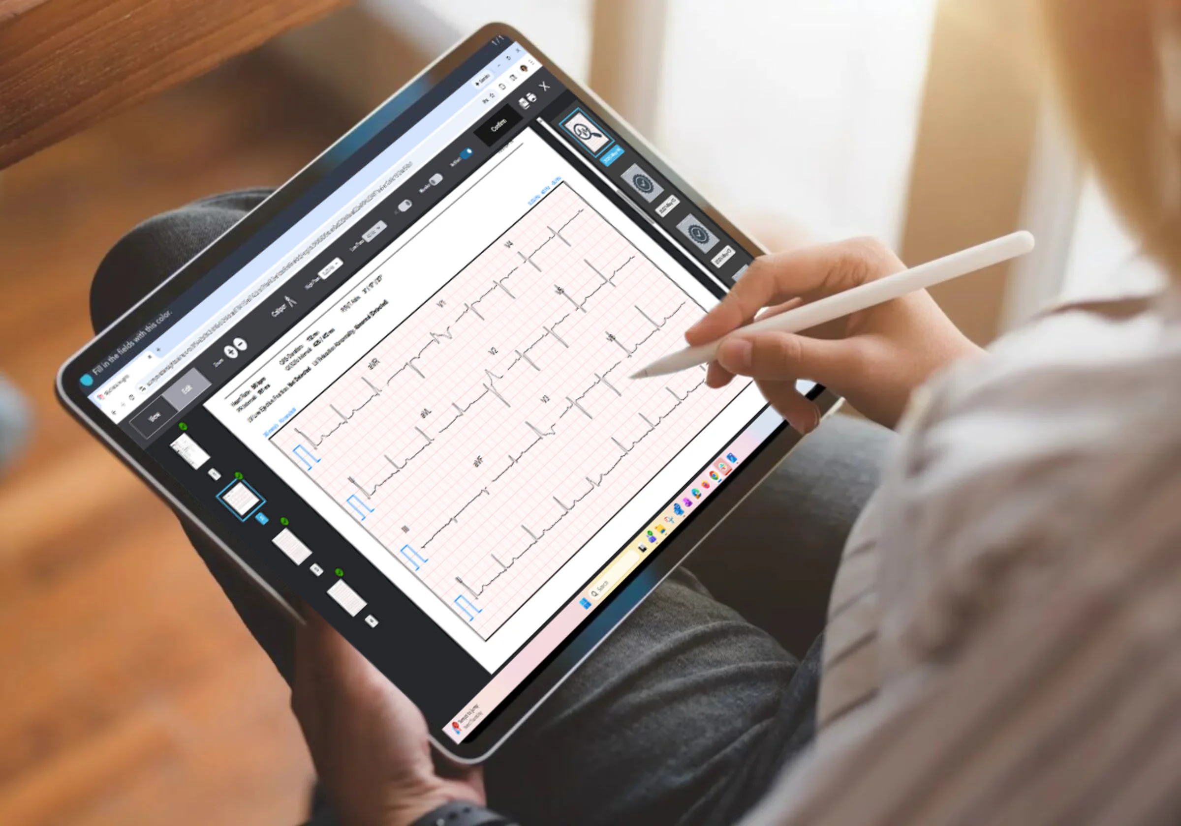 MyoVista Insights - AI-Powered ECG Analysis Dashboard